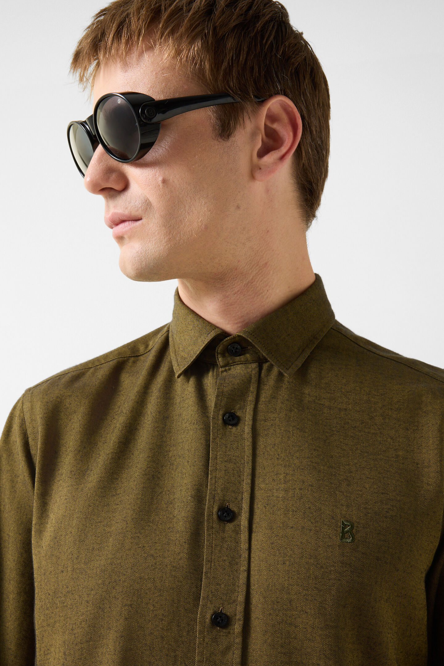 Timi Flannel Shirt Olive