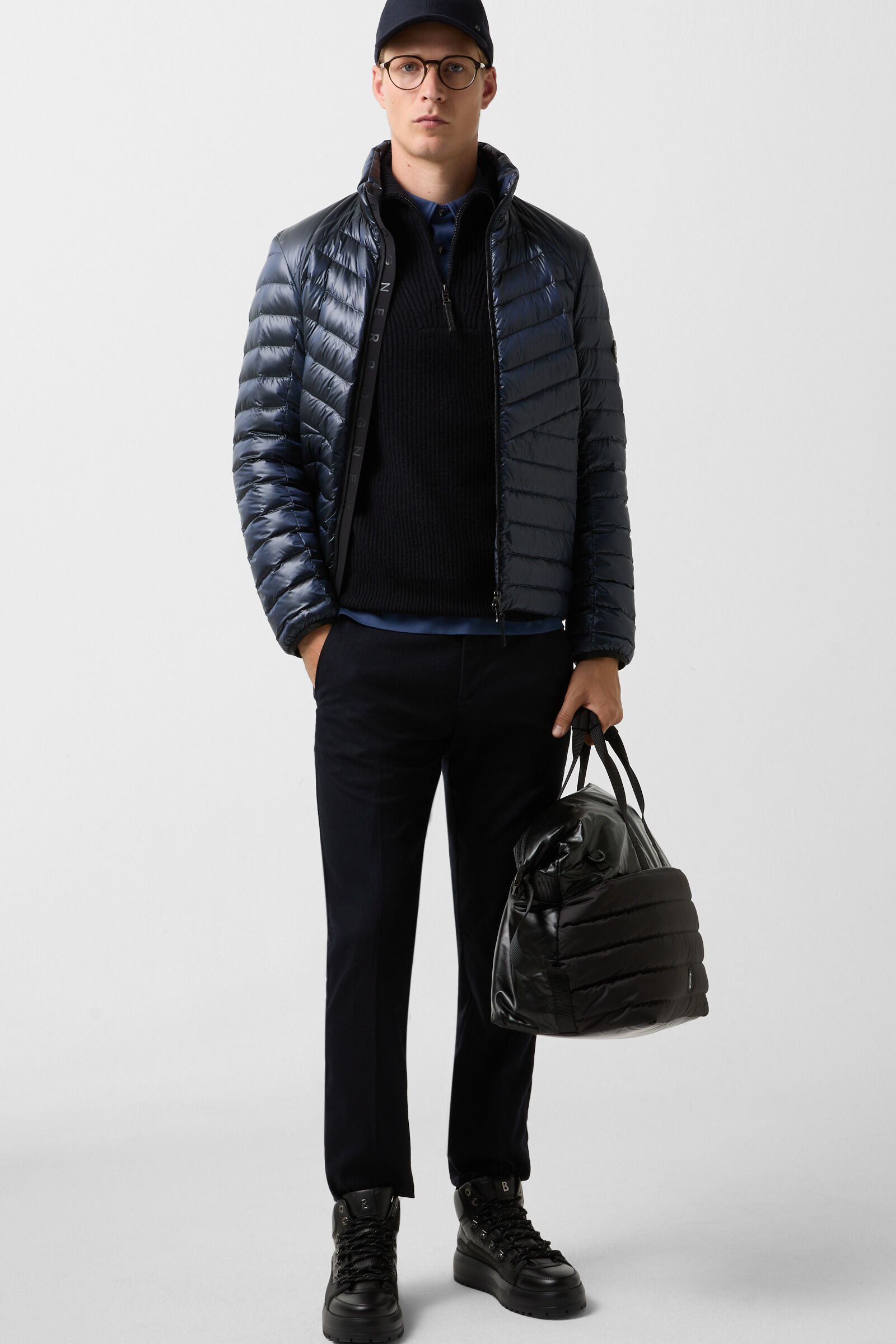 Balvin cashmere troyer Navy blue