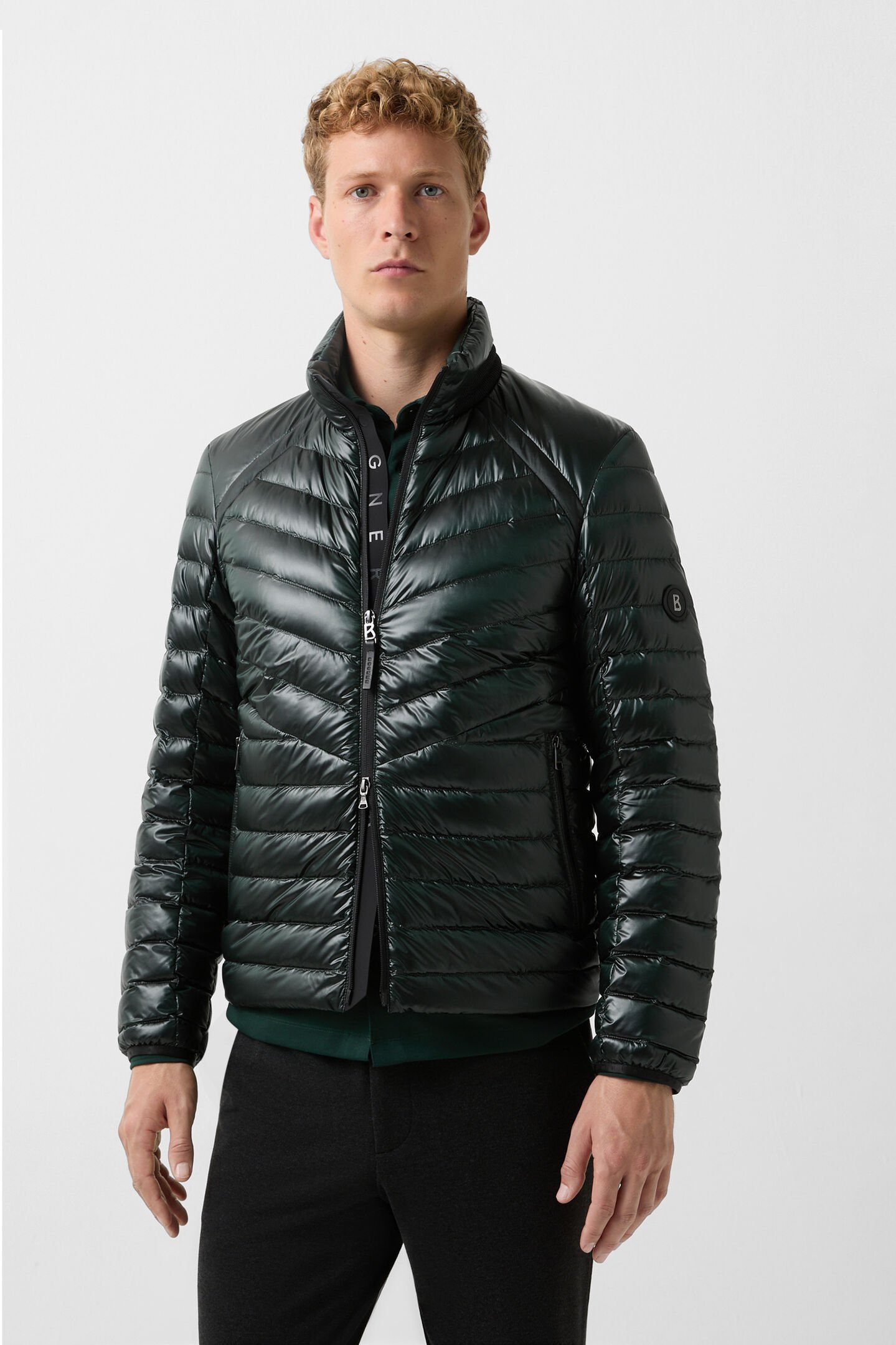 Steppjacke Liman Dunkelgrün
