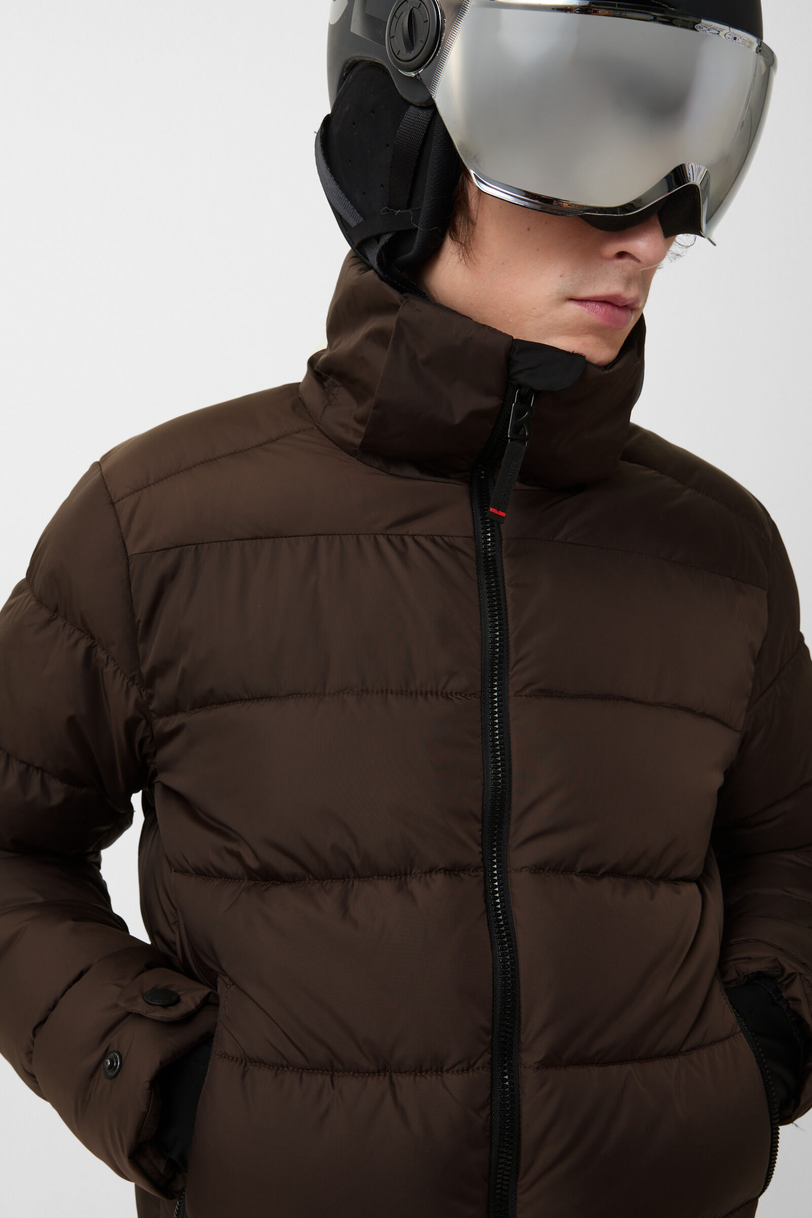 Ski jacket Luka Chocolate