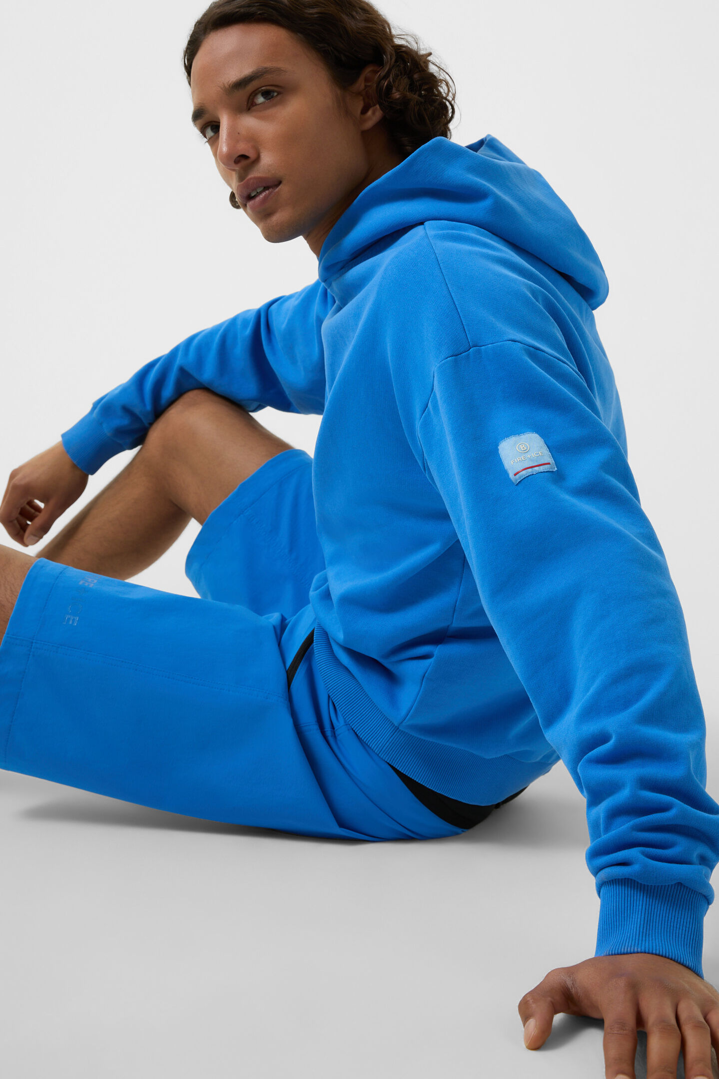 Hoodie Ilay Himmelblau