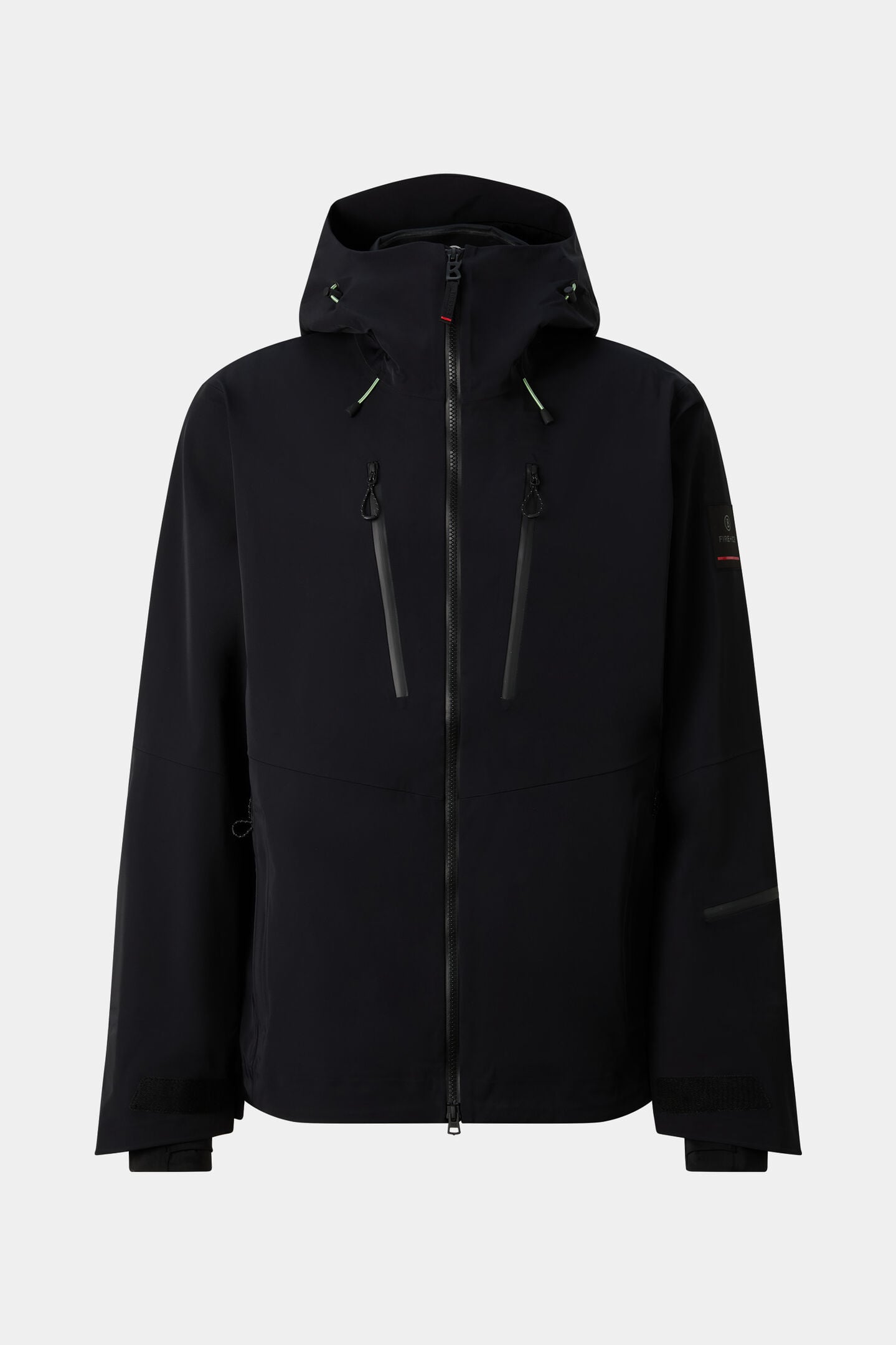 Skijacke Piaro Schwarz