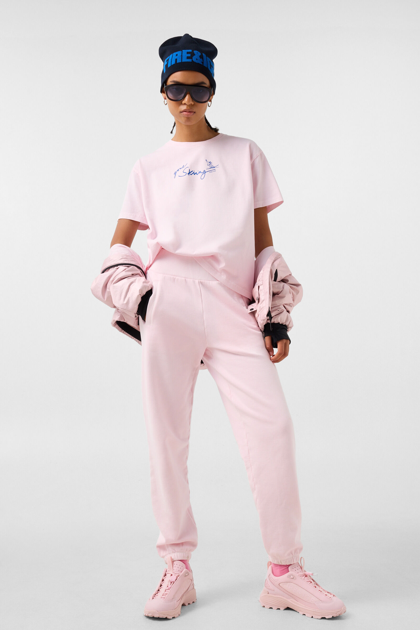 Baumwoll-T-Shirt Cara Rosa