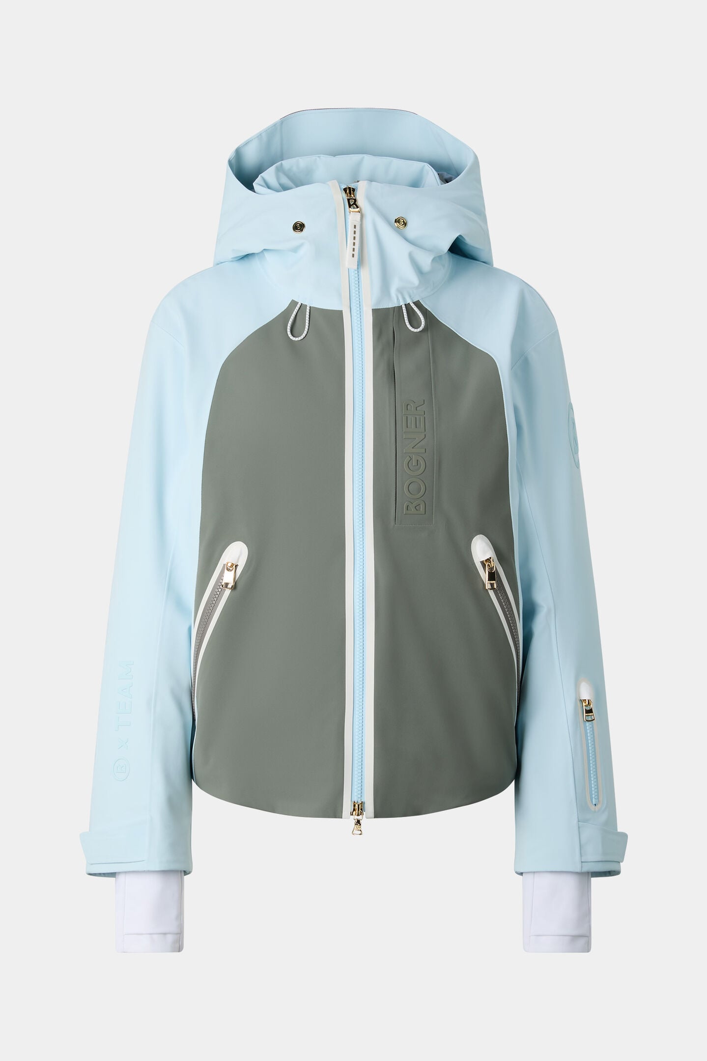 Hila Ski Jacket Light Blue/Sage Grey