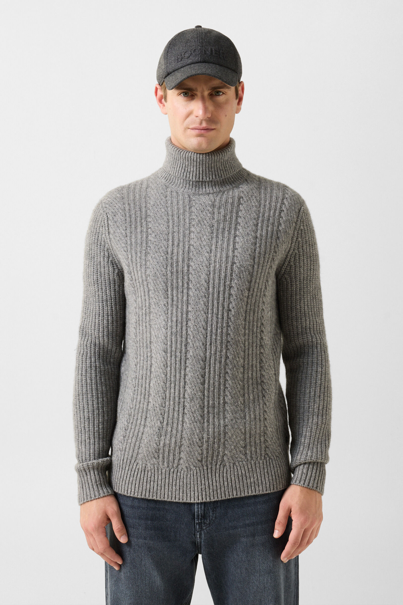 Yak-Pullover Eros Grau