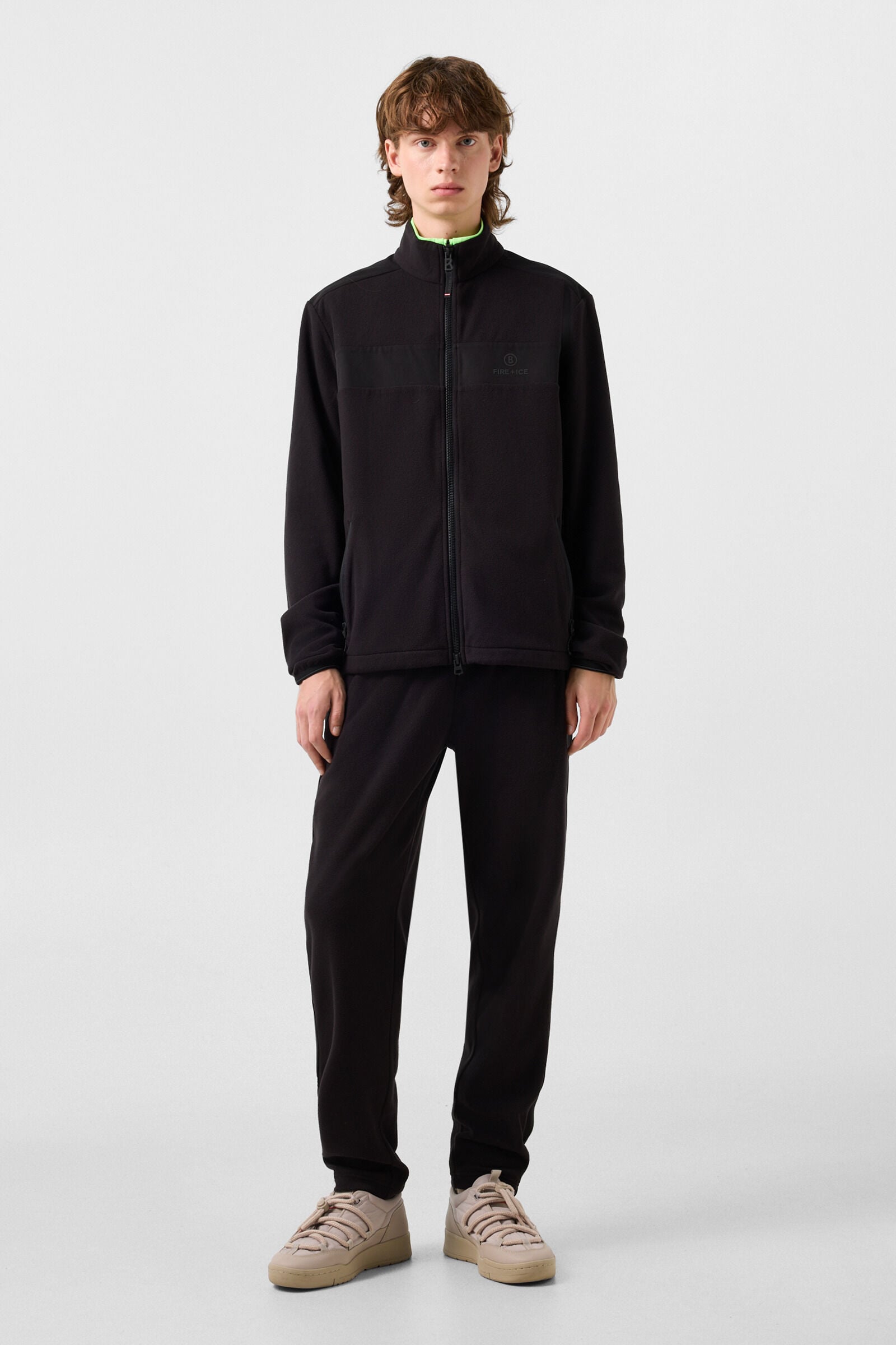 Josh mid-layer fleece jacket Black