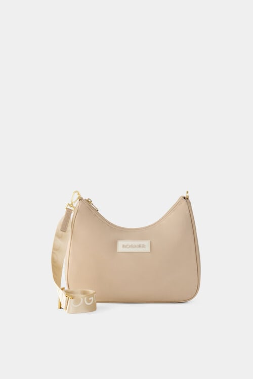 Schultertasche Saxon Odette Beige