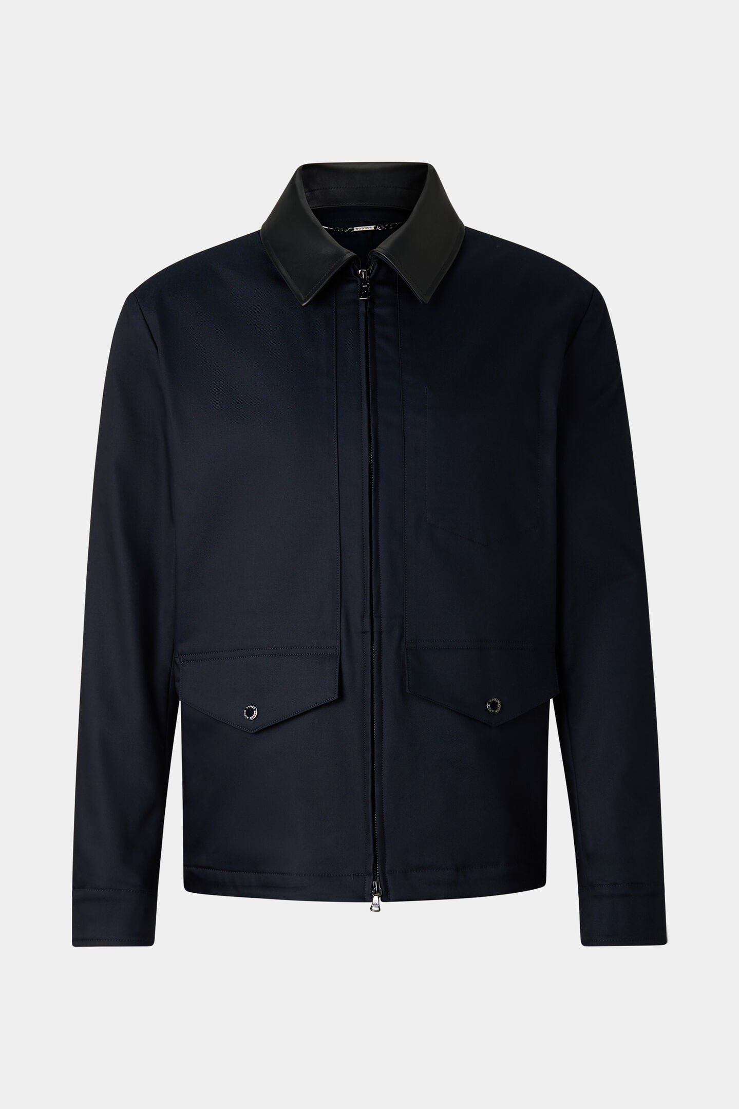 Twill-Jacke Mirco Navy-Blau