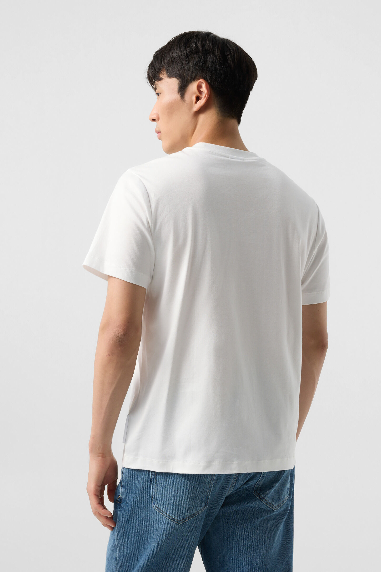 Cotton T-shirt Lukas White