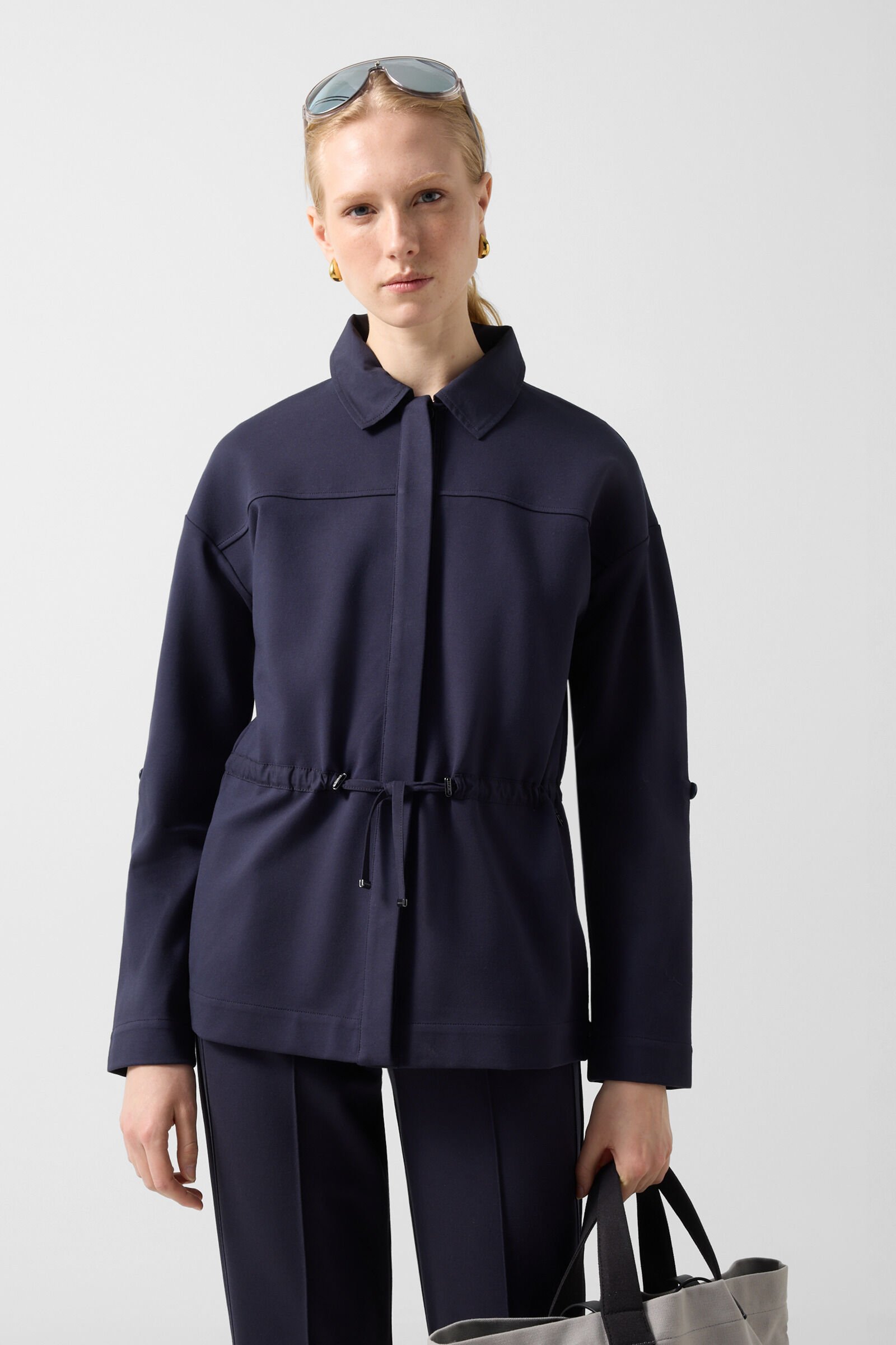 Paloma jersey jacket Navy blue