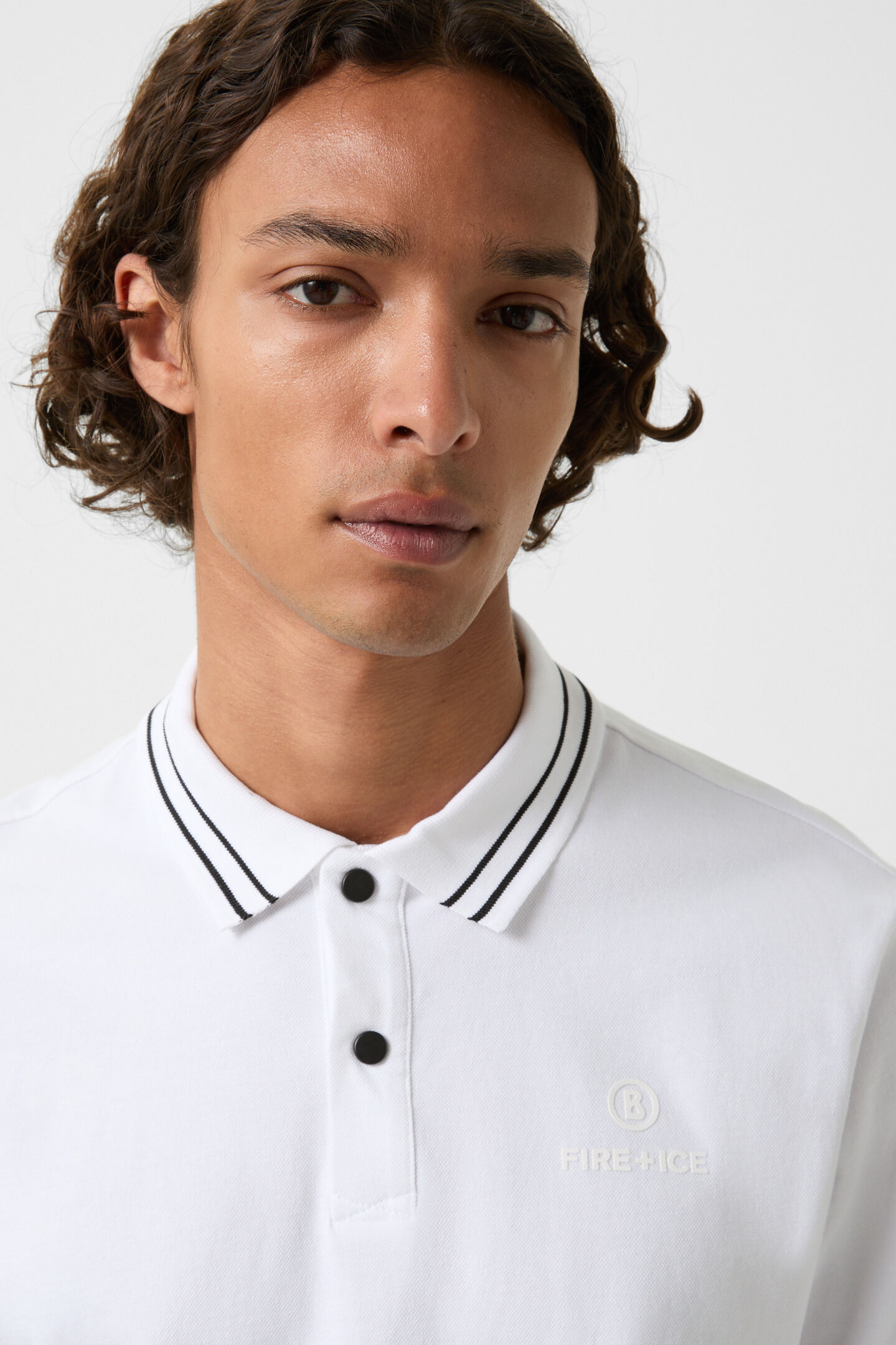 Polo-Shirt Arjan Weiß
