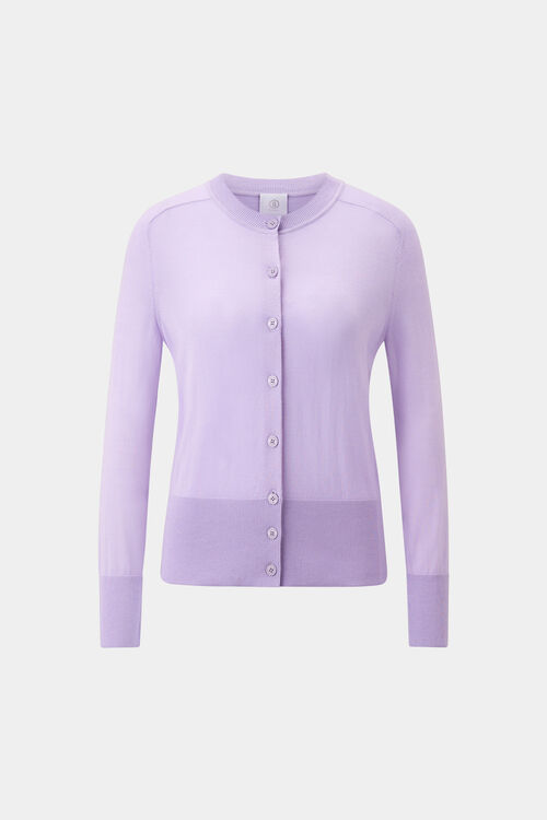 Ilma knit jacket Lilac