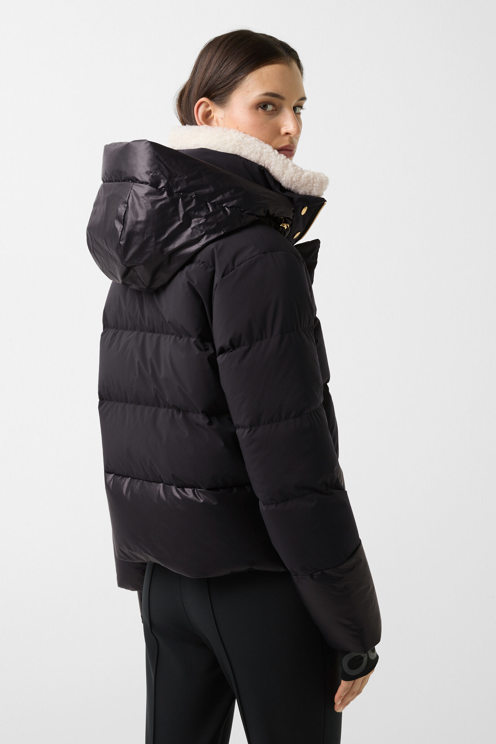 Maja down ski jacket Black
