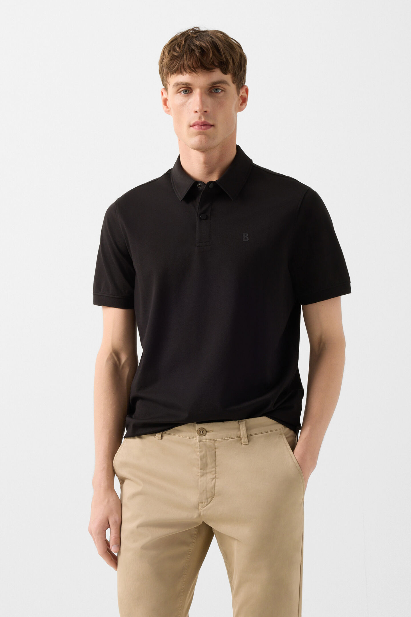 Polo-Shirt Timo Schwarz