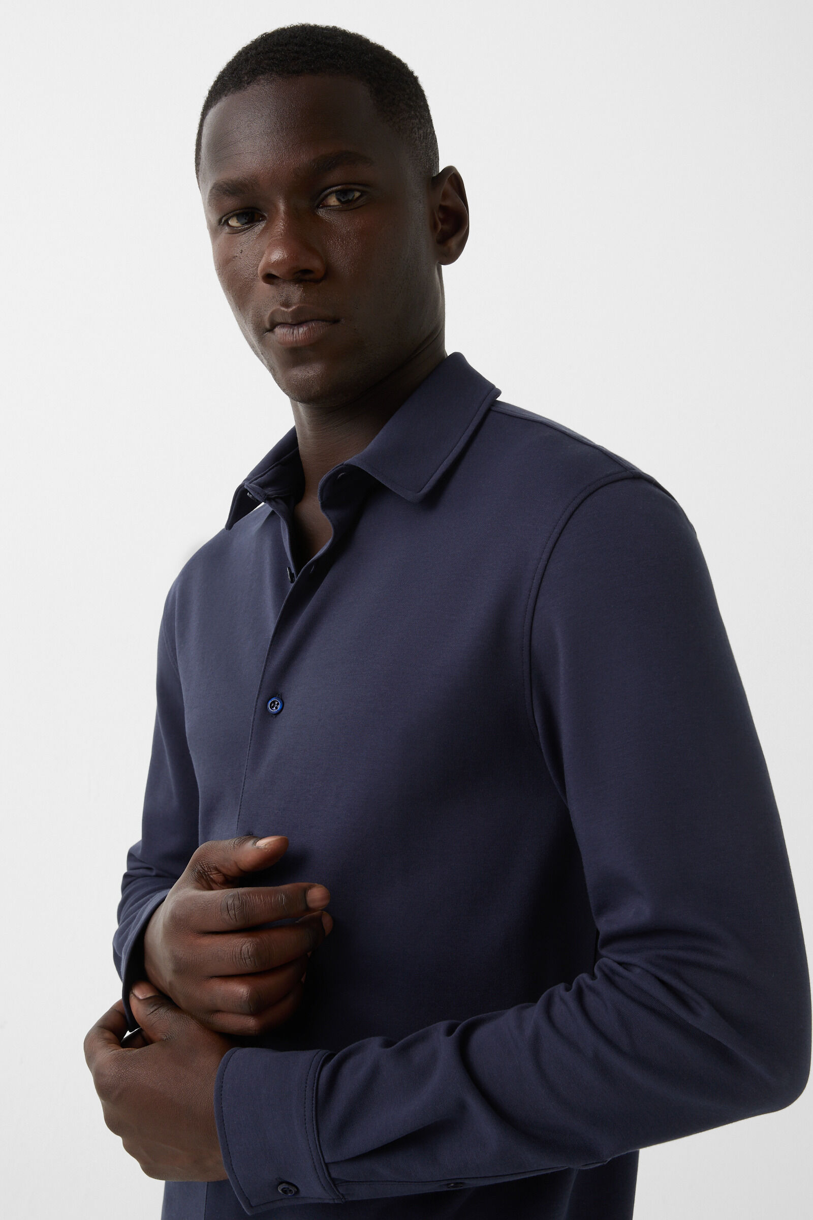 Jersey shirt Franz Navy blue