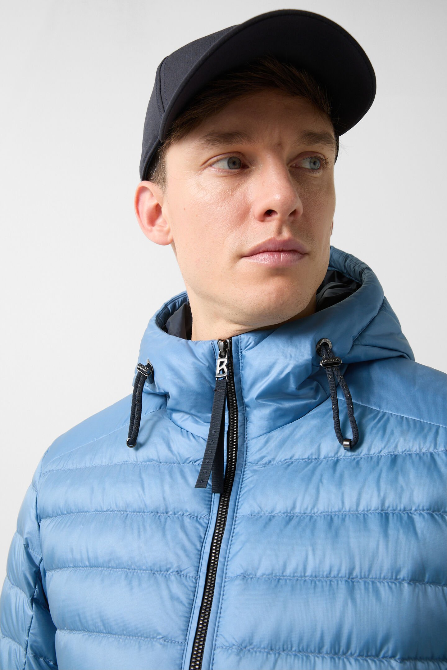 Loke Lightweight down jacket Light blue