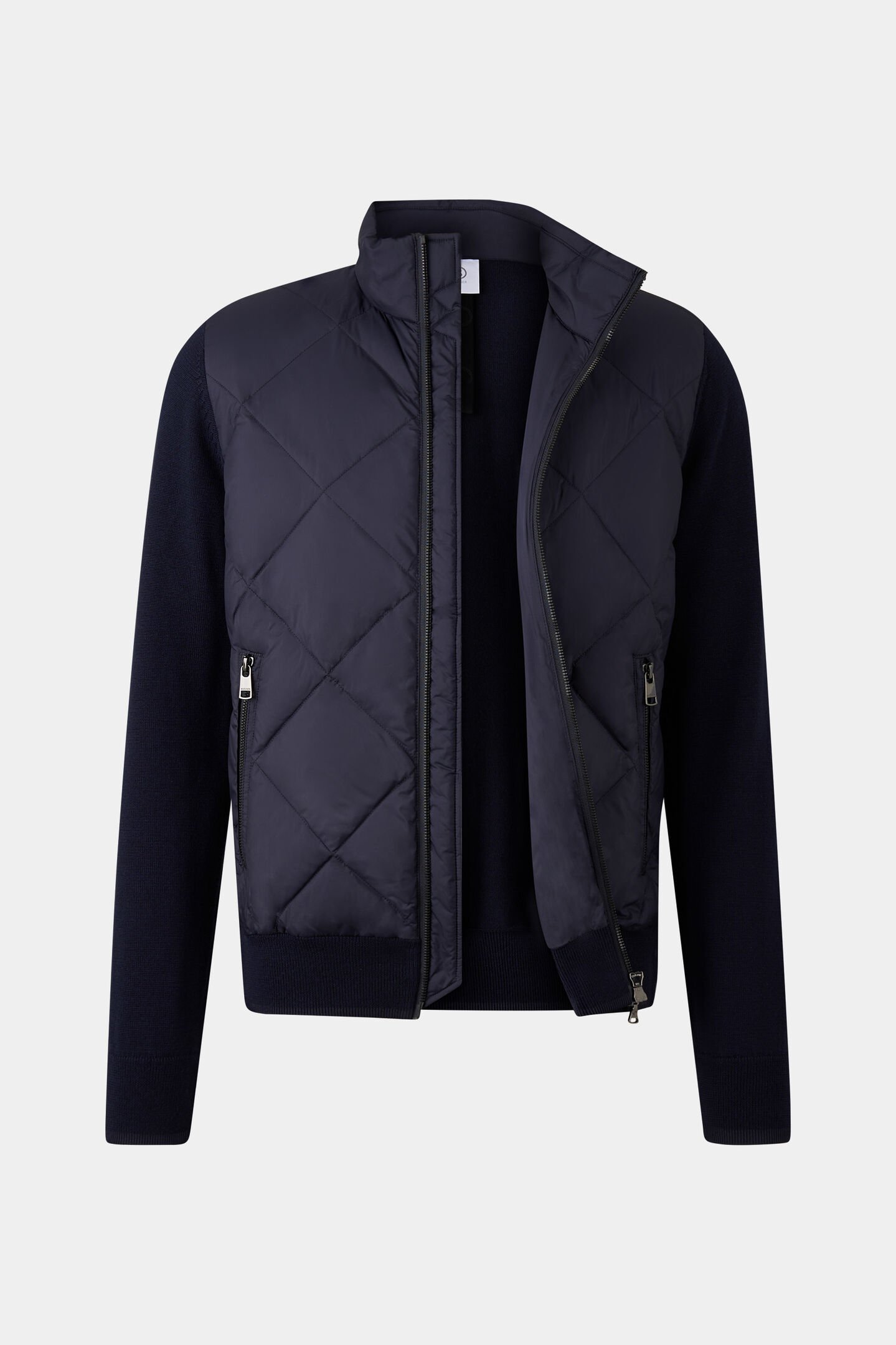 Hybrid-Strickjacke Zisco Navy-Blau