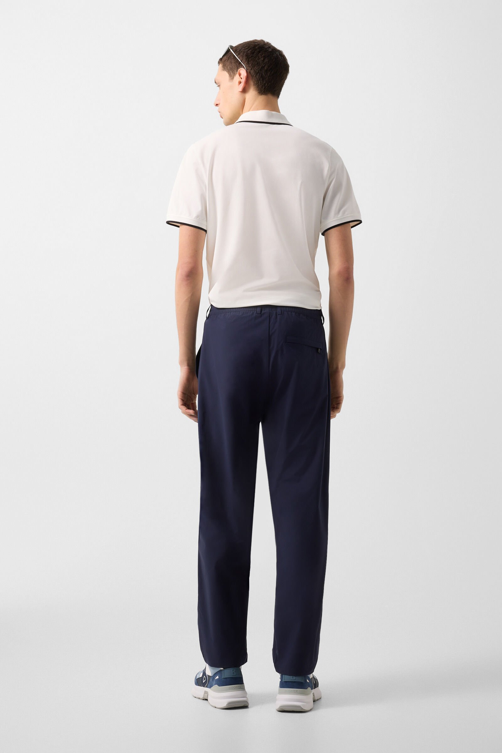 Stretchhose Marcus Navy-Blau