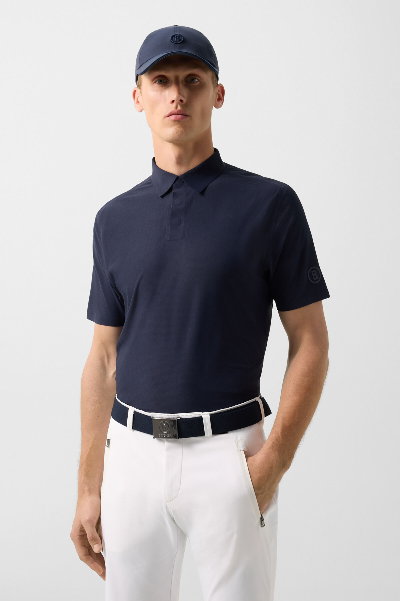 Funktions-Polo-Shirt Casimir Navy-Blau