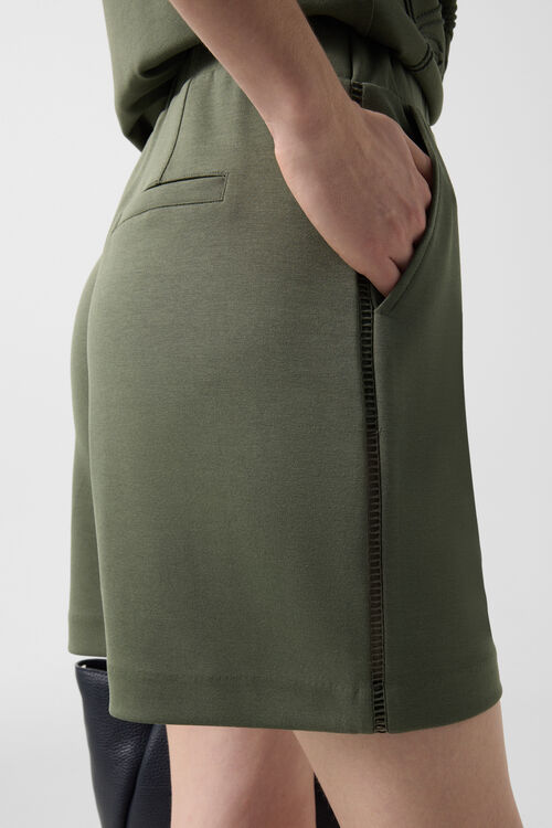 Jersey-Shorts Romi Oliv-Gr&uuml;n