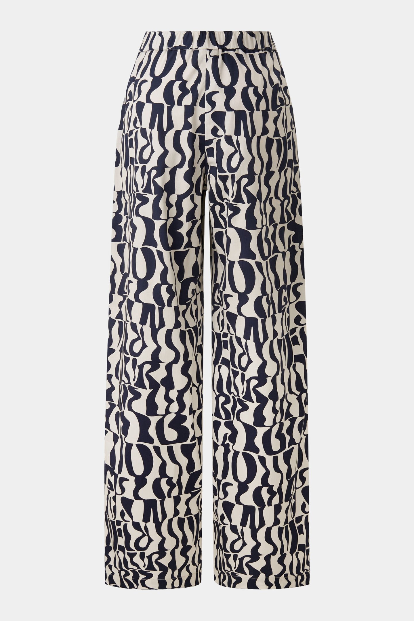 Marlene trousers Donya Navy blue/ecru