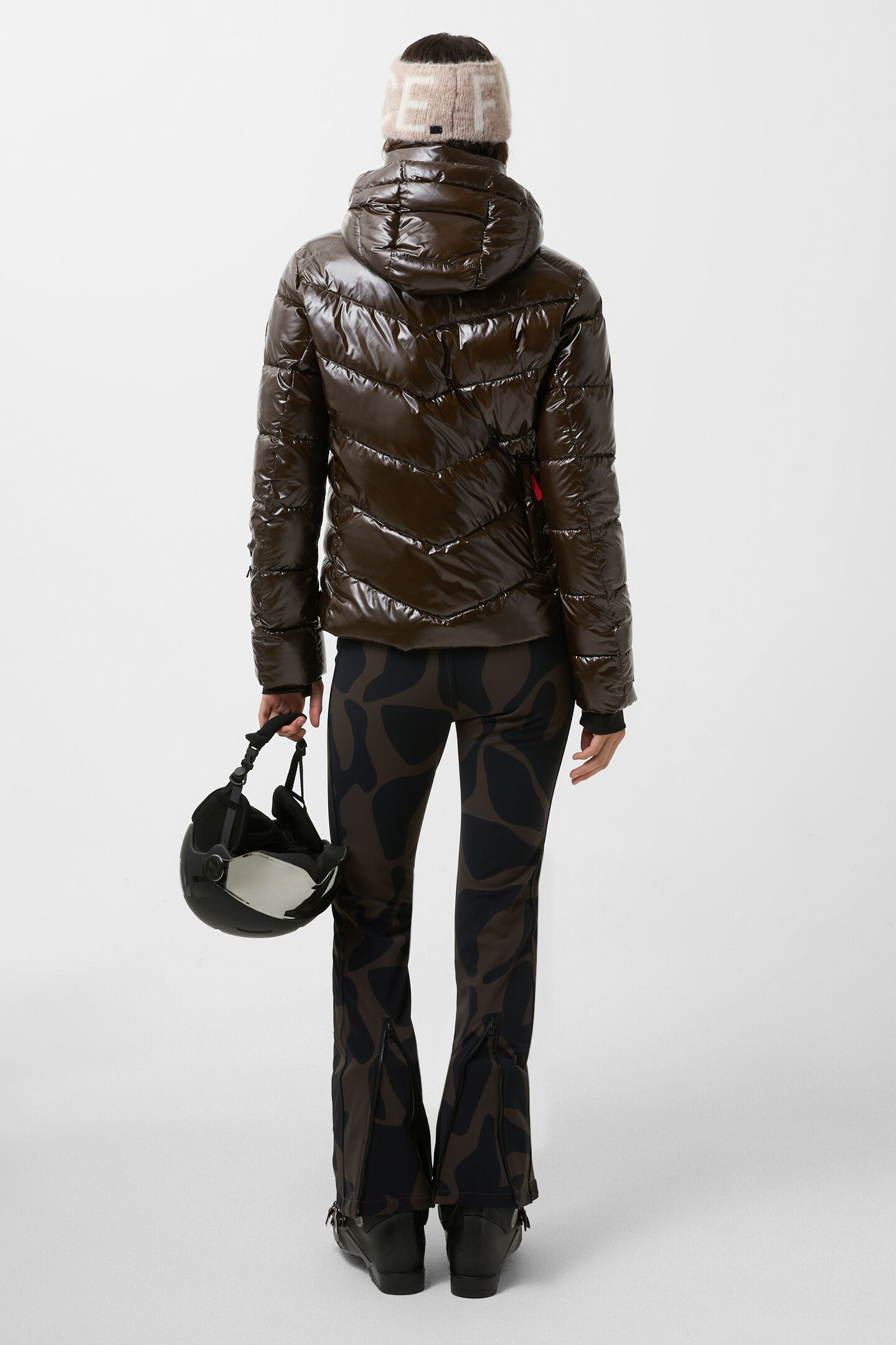 Ski-Steppjacke Saelly Chocolate