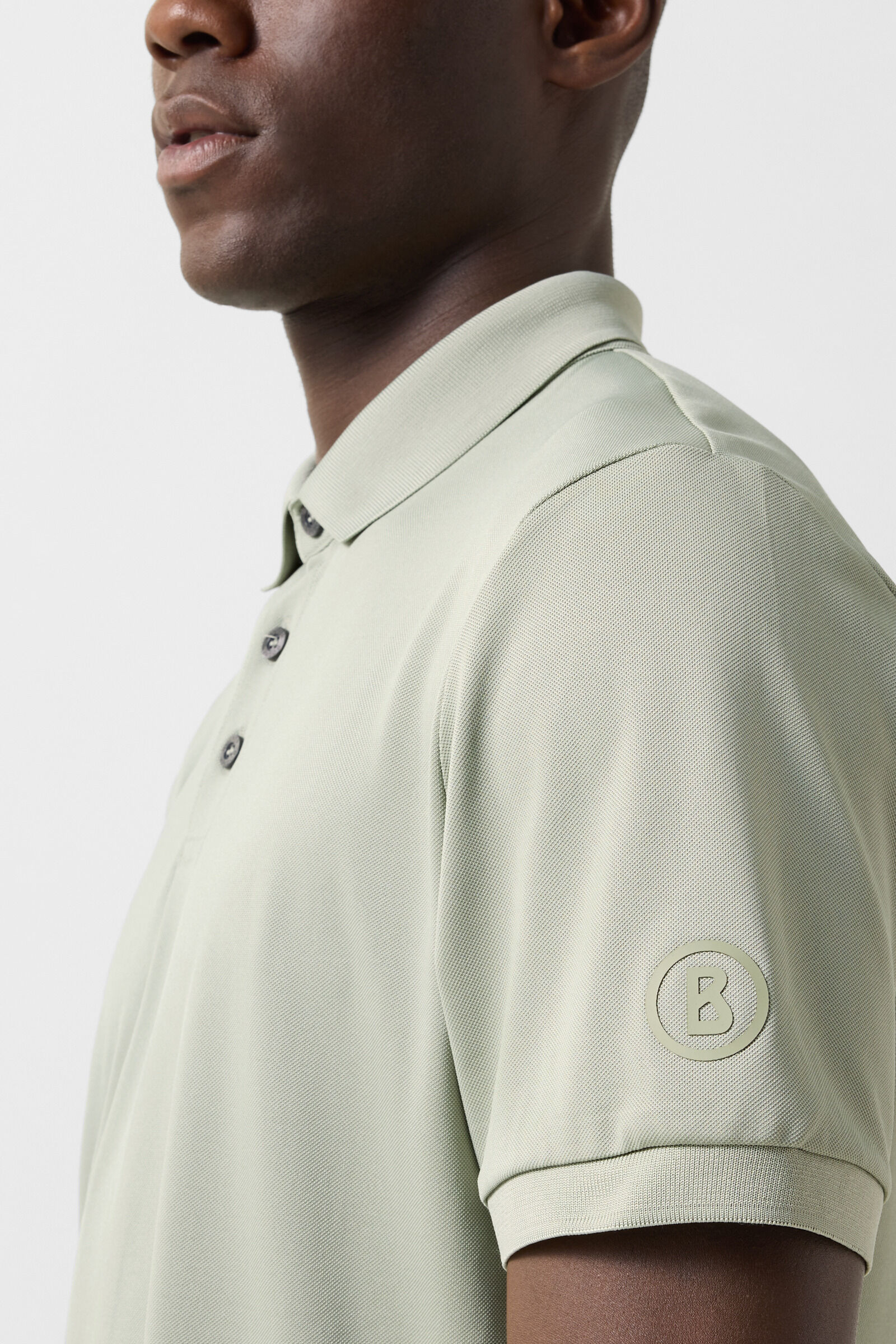 Funktions-Polo-Shirt Daniel Eukalyptus