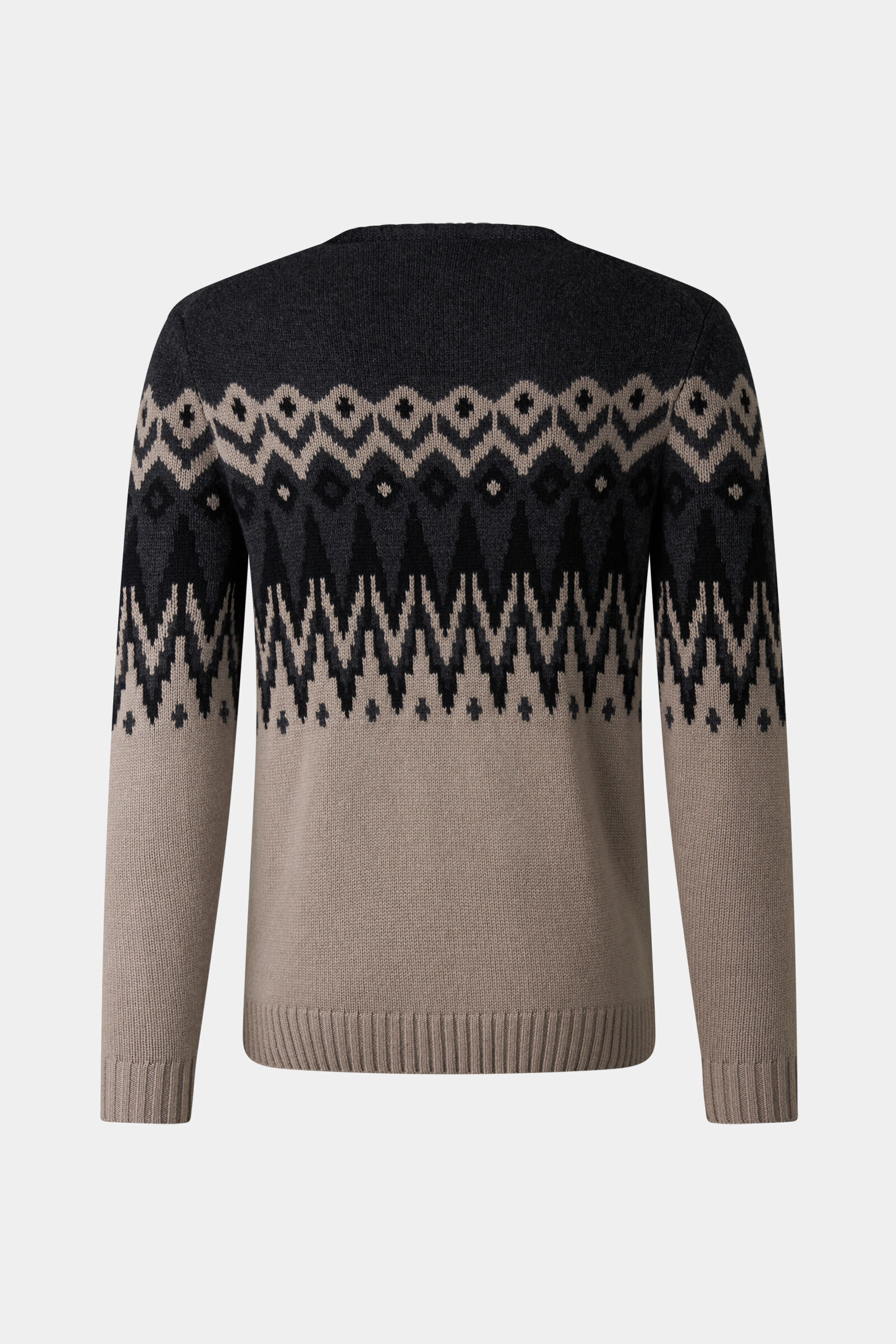 Norwegian jumper Ron Taupe/anthracite
