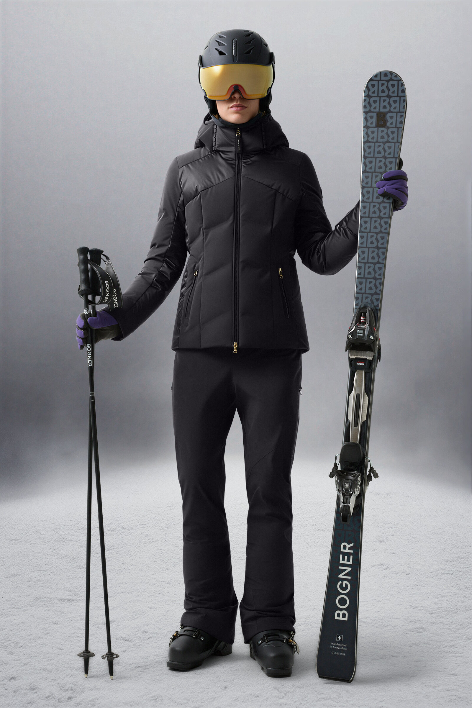 Ski Look Delin Black 