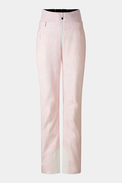Borja ski trousers Pink/white