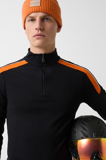 Première couche Jannik noir/orange Première couche Jannik noir/orange