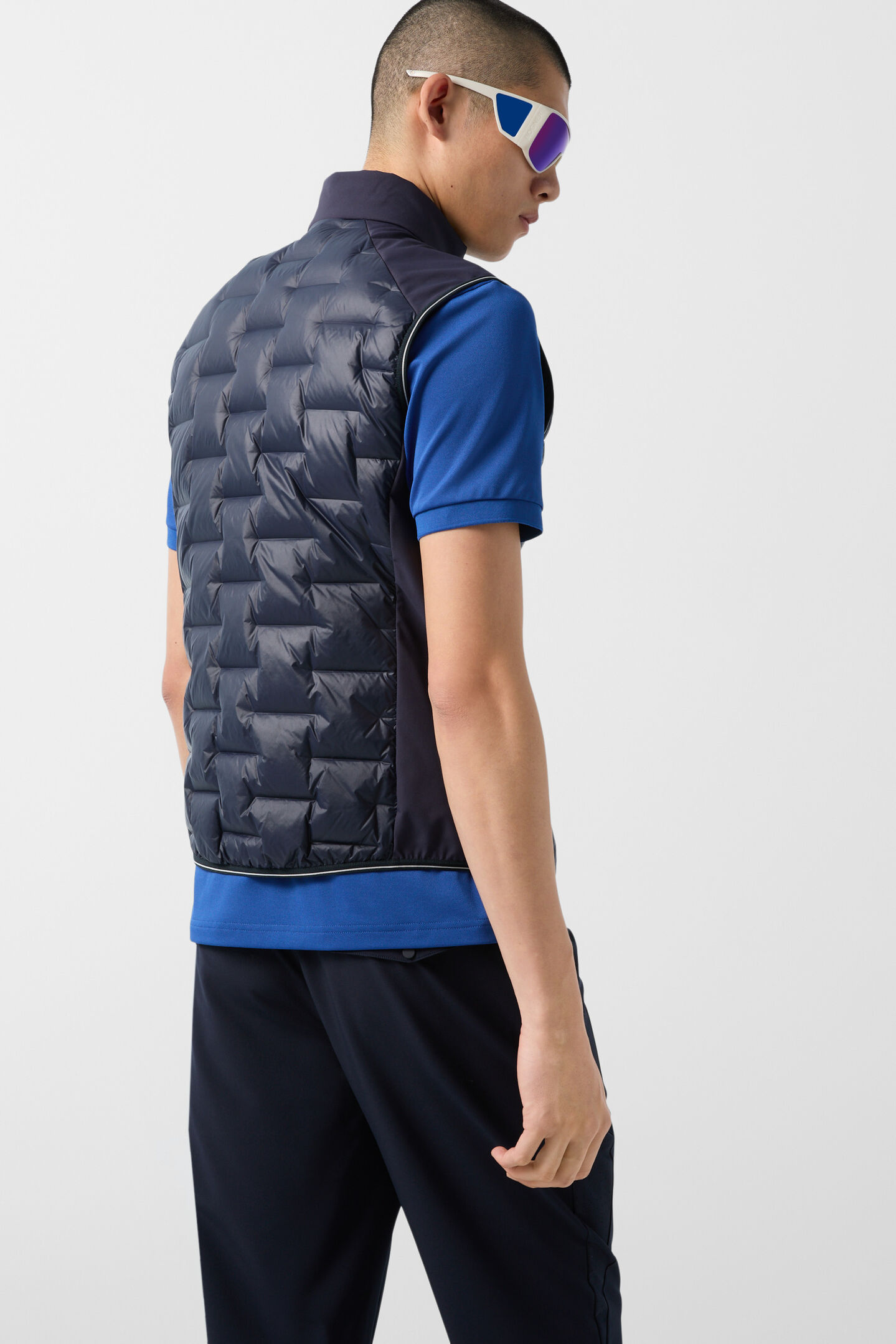 Dallin lightweight down waistcoat Navy blue