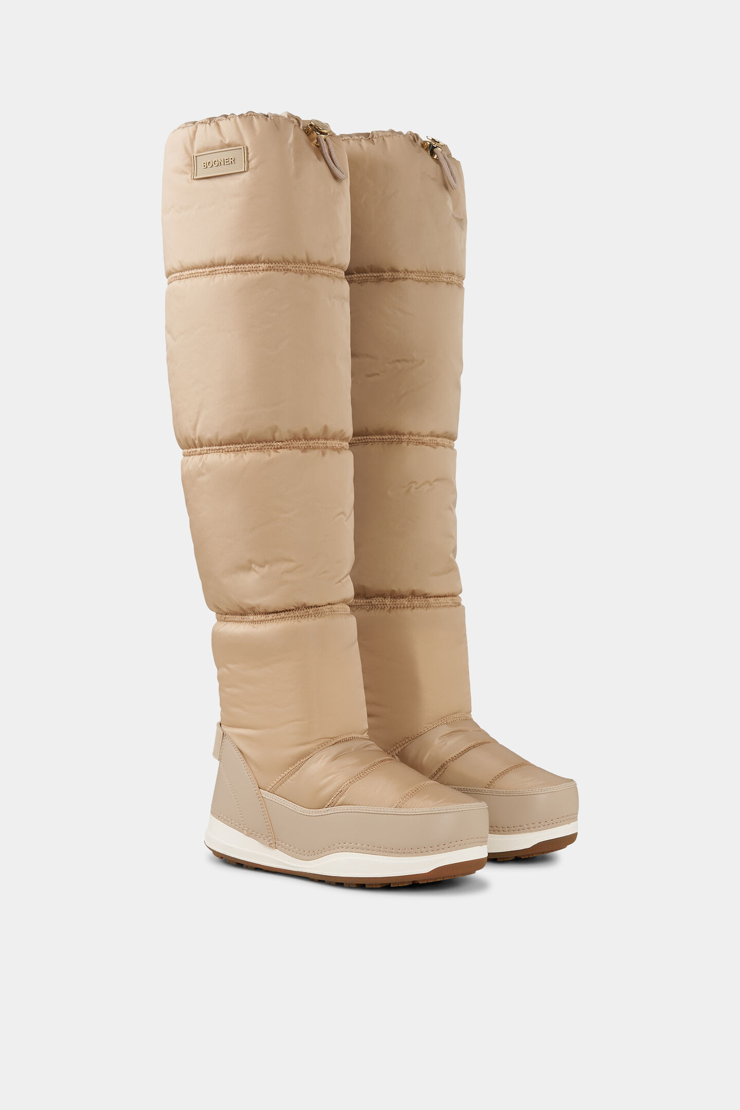 Overknee snow boots La Plagne Champagne