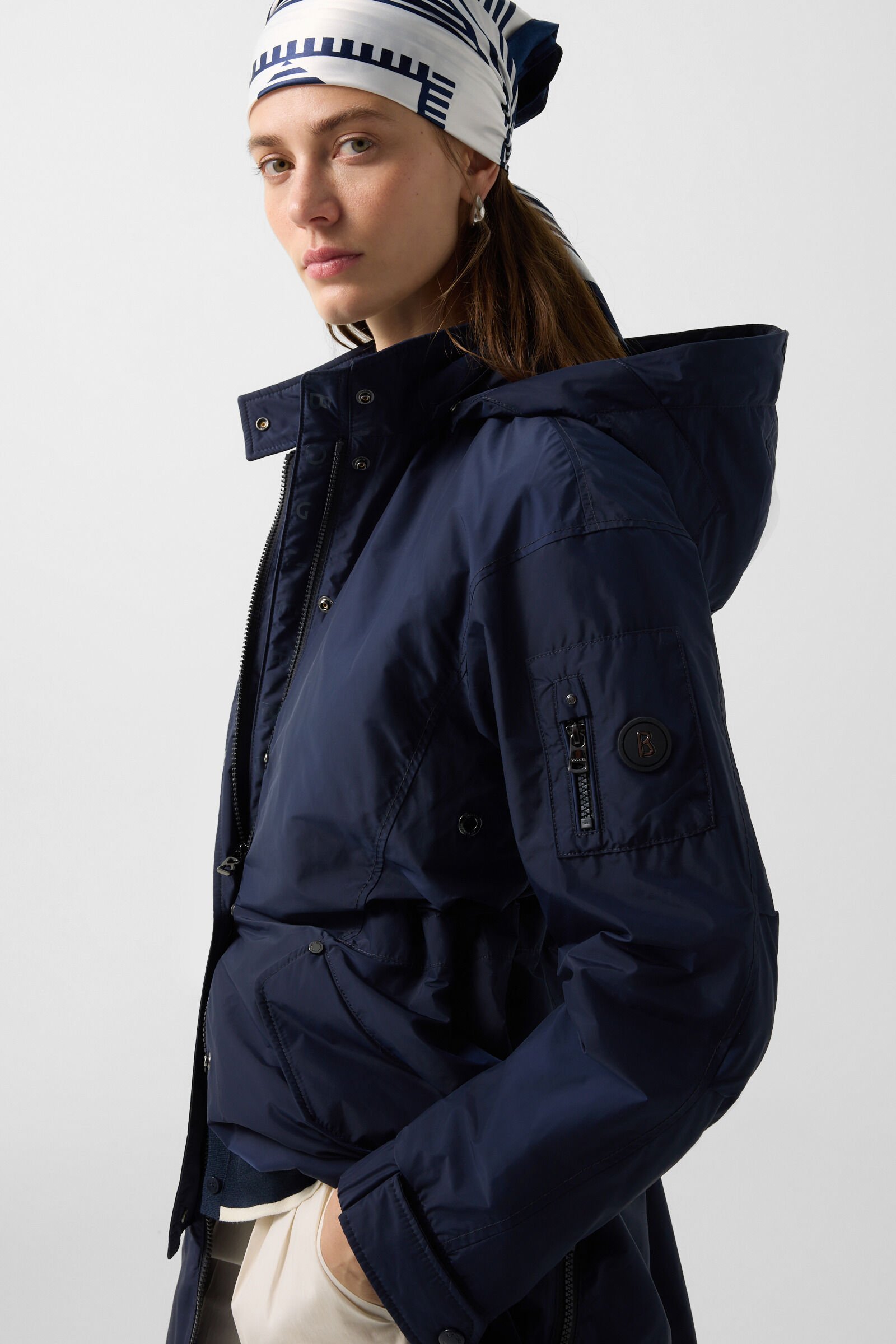 Parka Zofia Navy-Blau