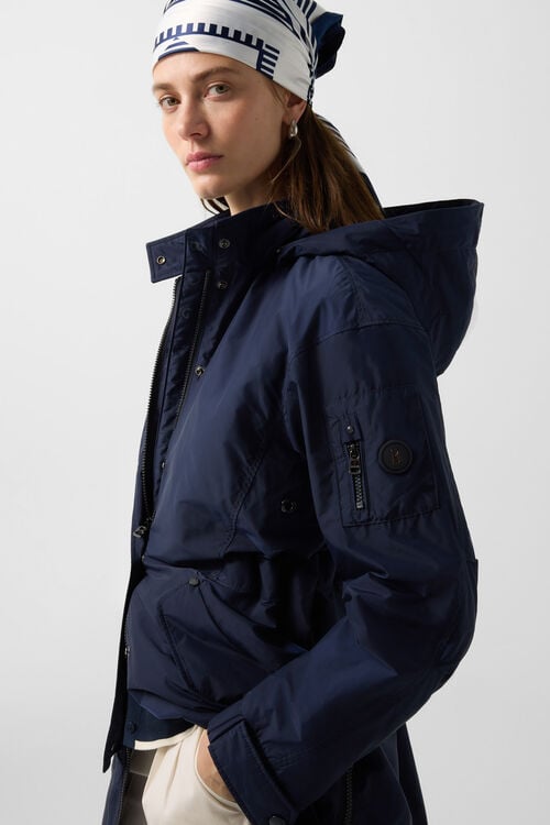 Parka Zofia Navy-Blau