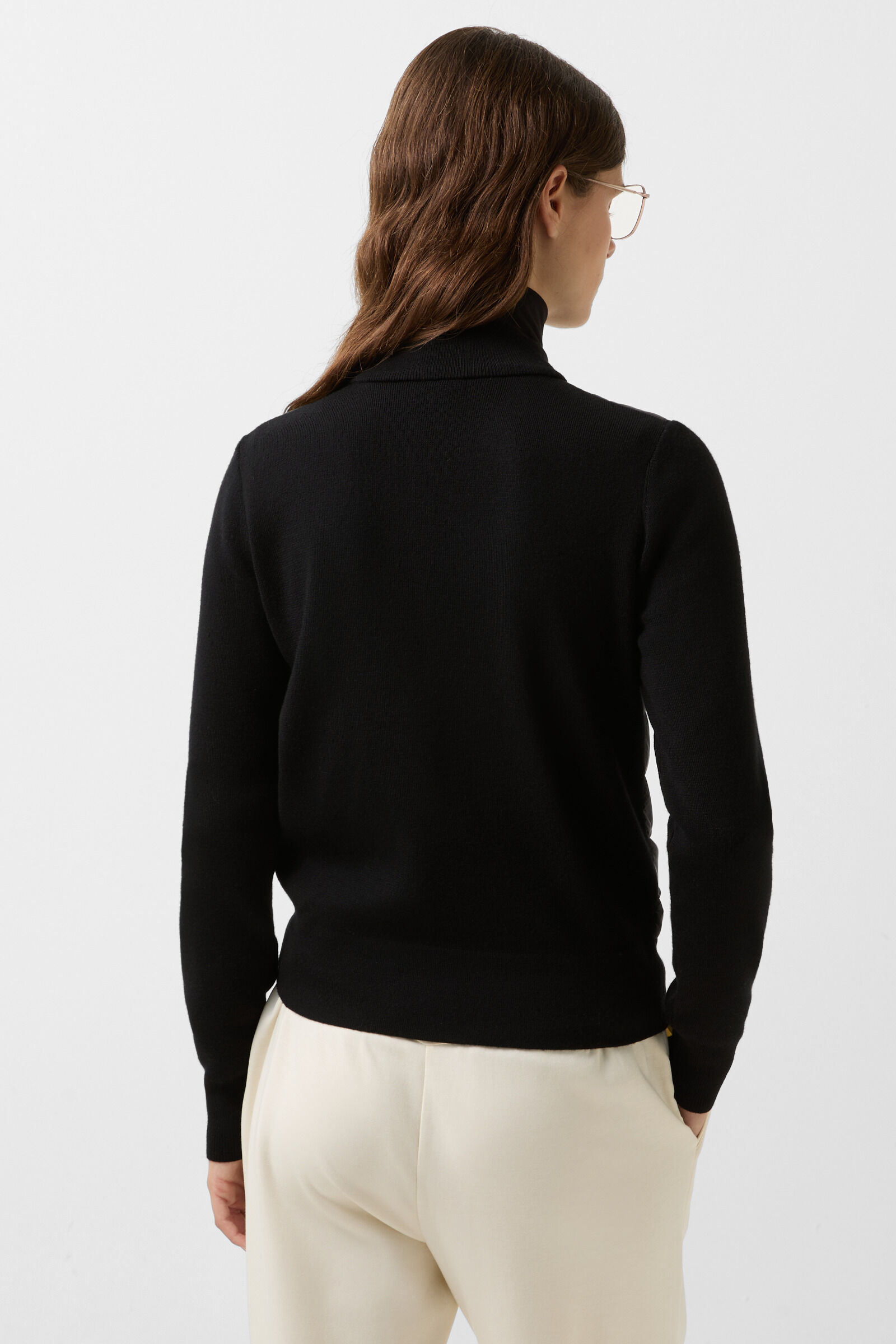 Zilly hybrid knit jacket Black