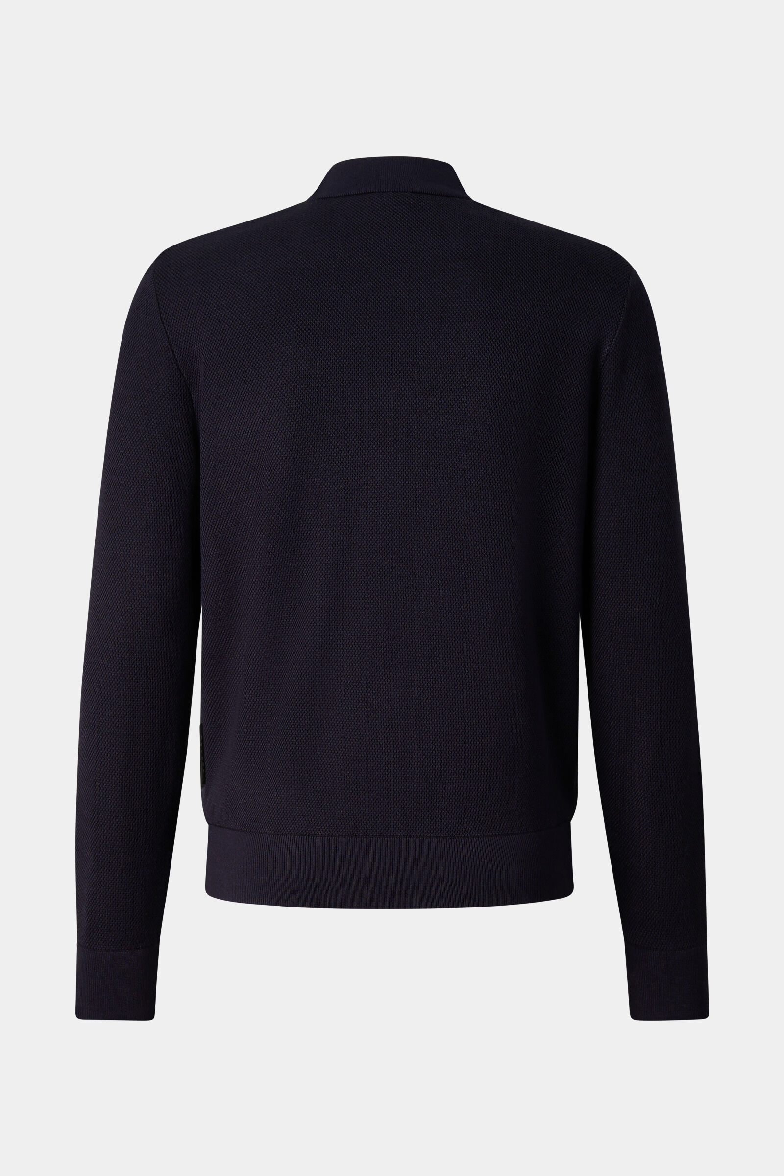 Zisco hybrid knit jacket Navy blue