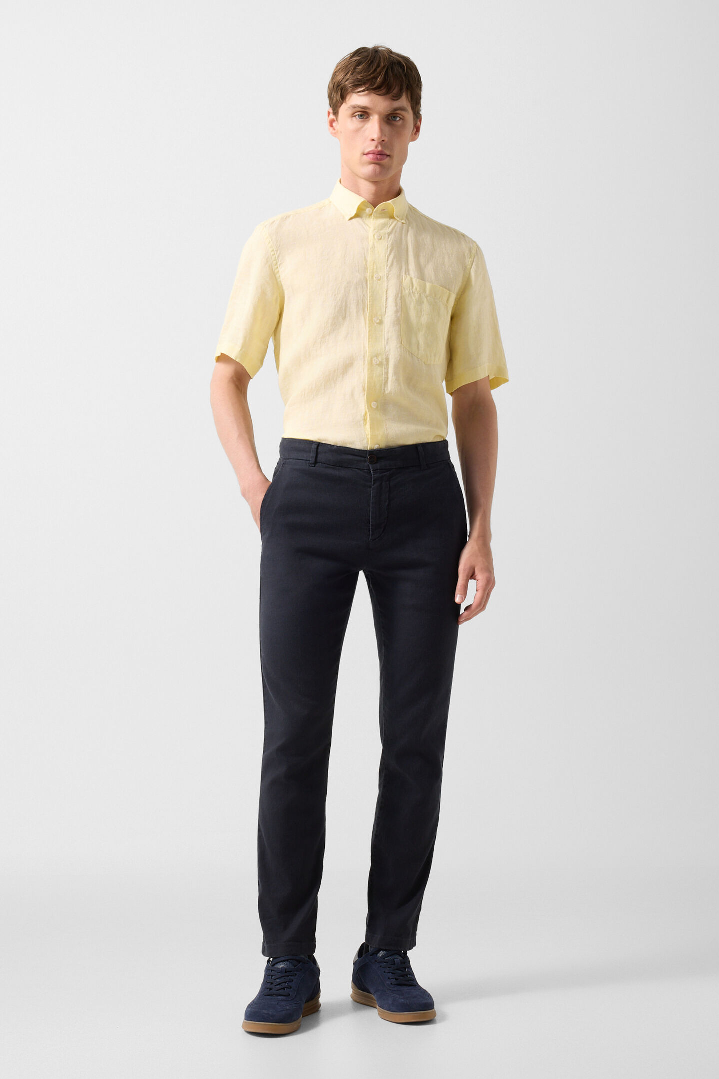 Chino Riley Casual Schwarz