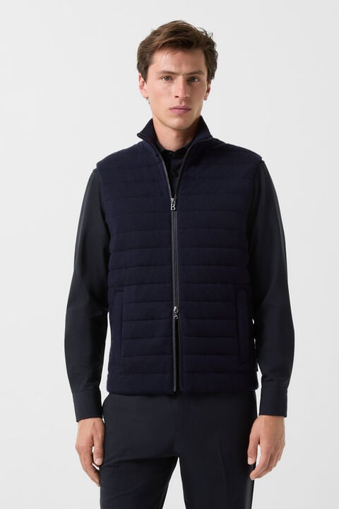 Lavin knitted vest Navy blue Lavin knitted vest Navy blue