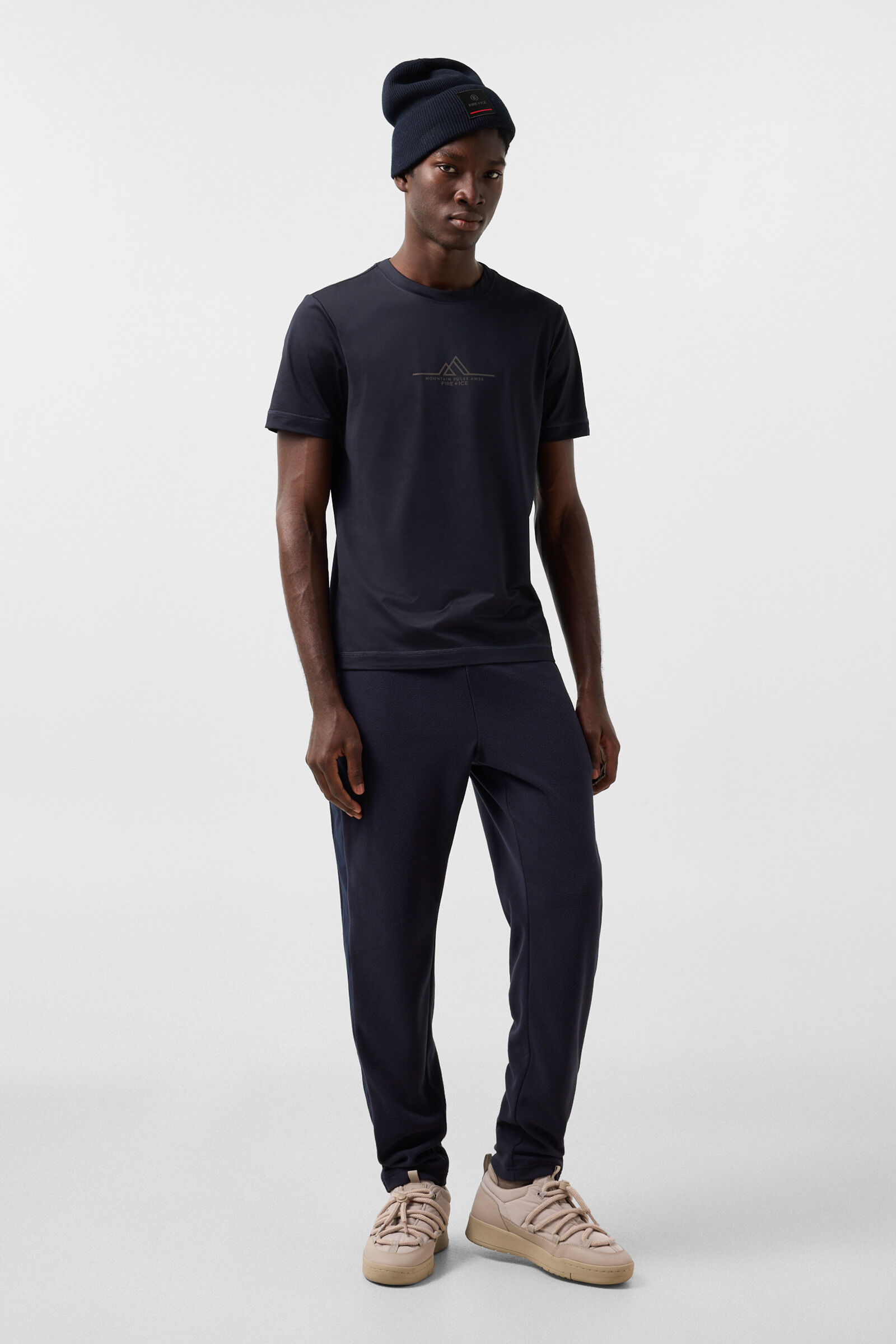 Gerad cotton T-shirt Navy