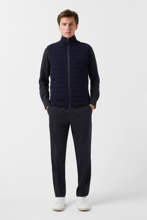Lavin knitted vest Navy blue Lavin knitted vest Navy blue