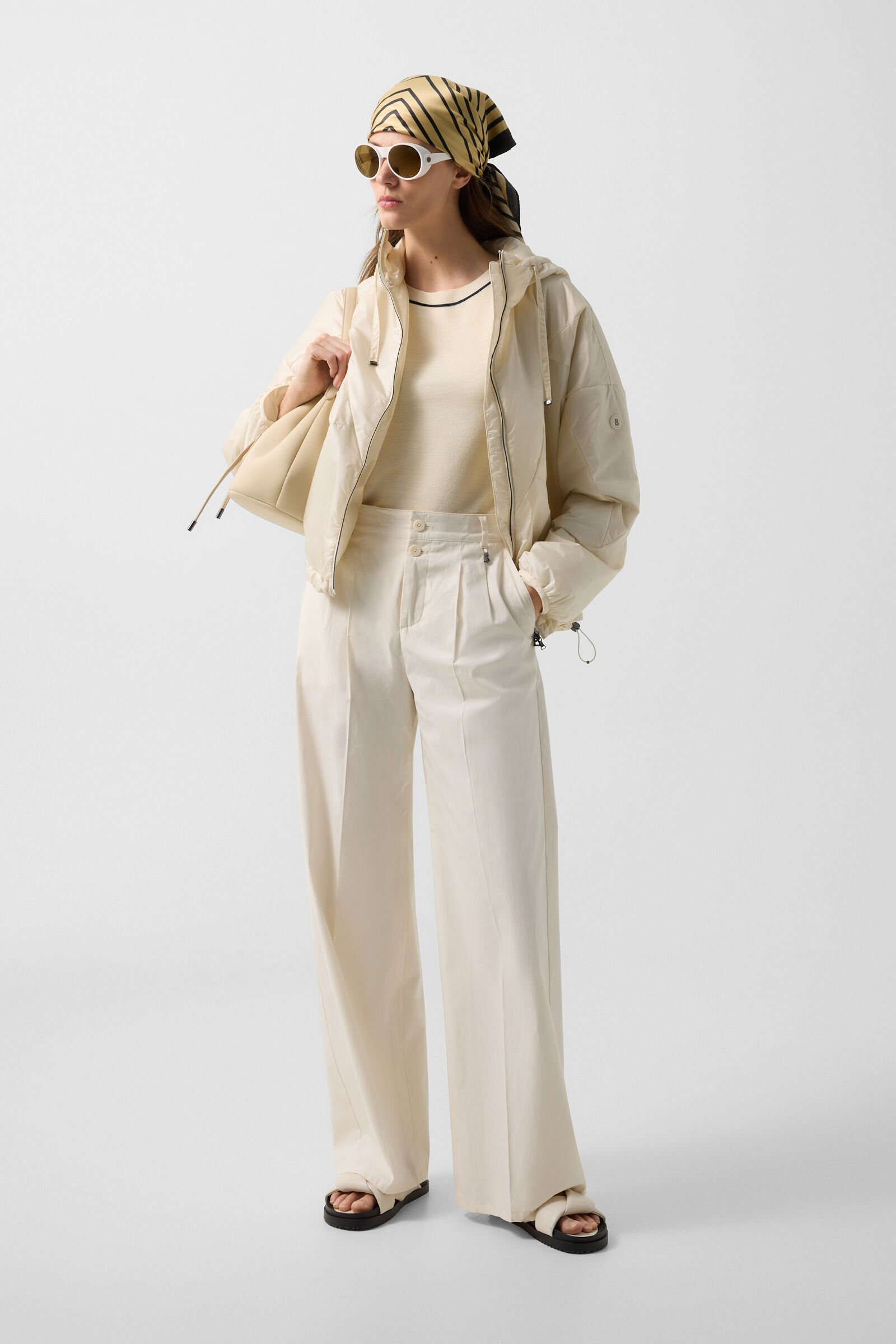 Beryl lightweight jacket Cream