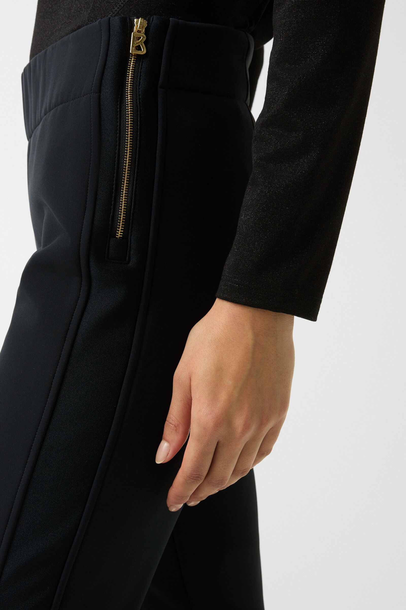 Roma softshell functional pants Black