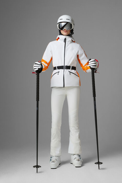 Ski Look Moia White Orange