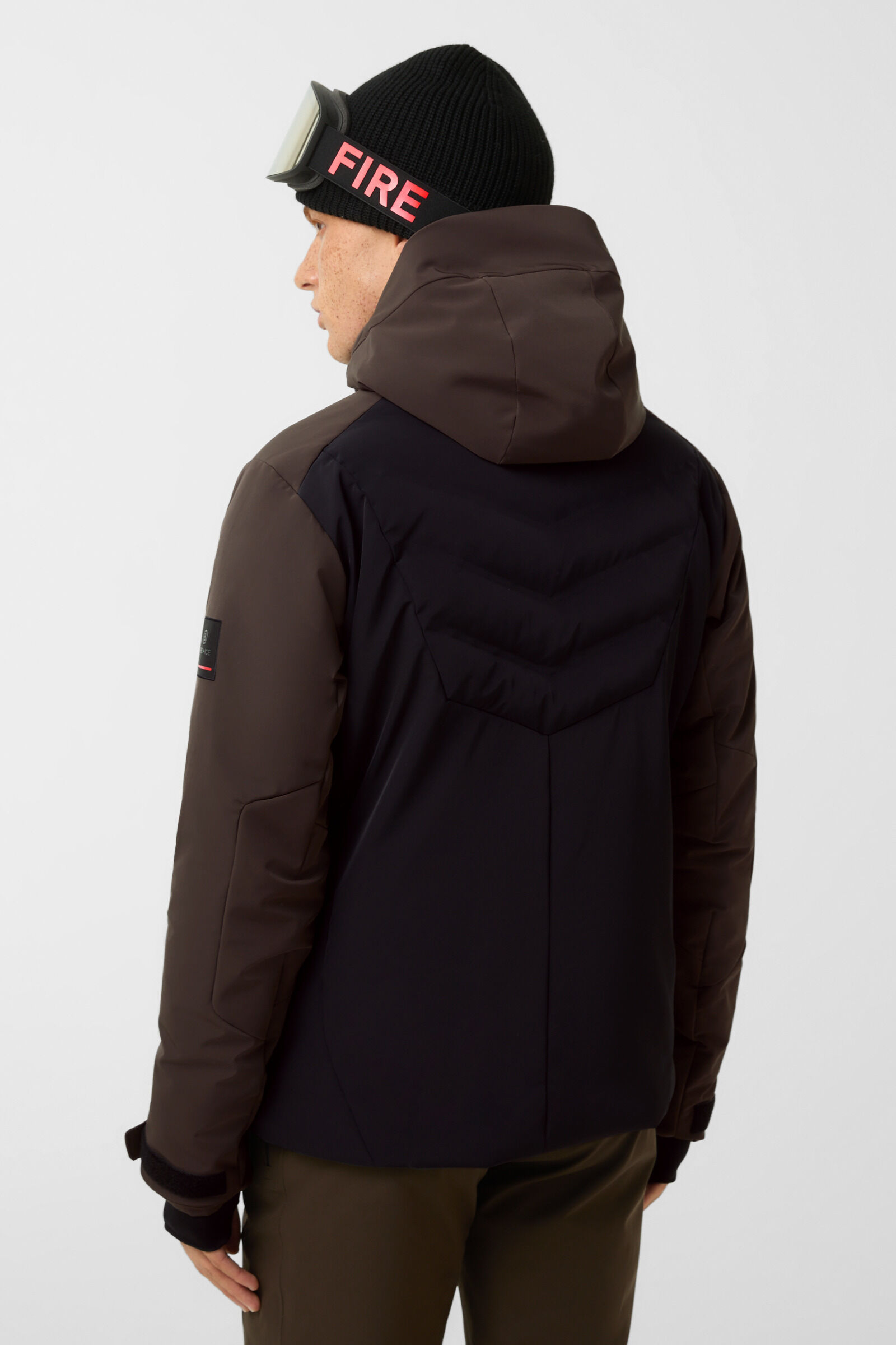 Ivo ski jacket Black/Chocolate