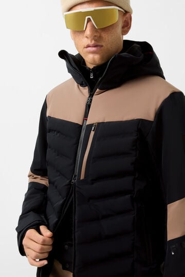 Radek ski jacket Black/beige Radek ski jacket Black/beige