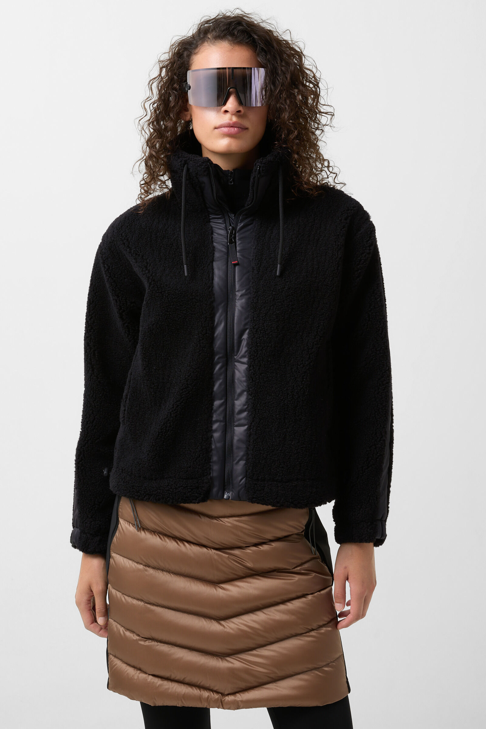 Teddy midlayer Ninetta Black