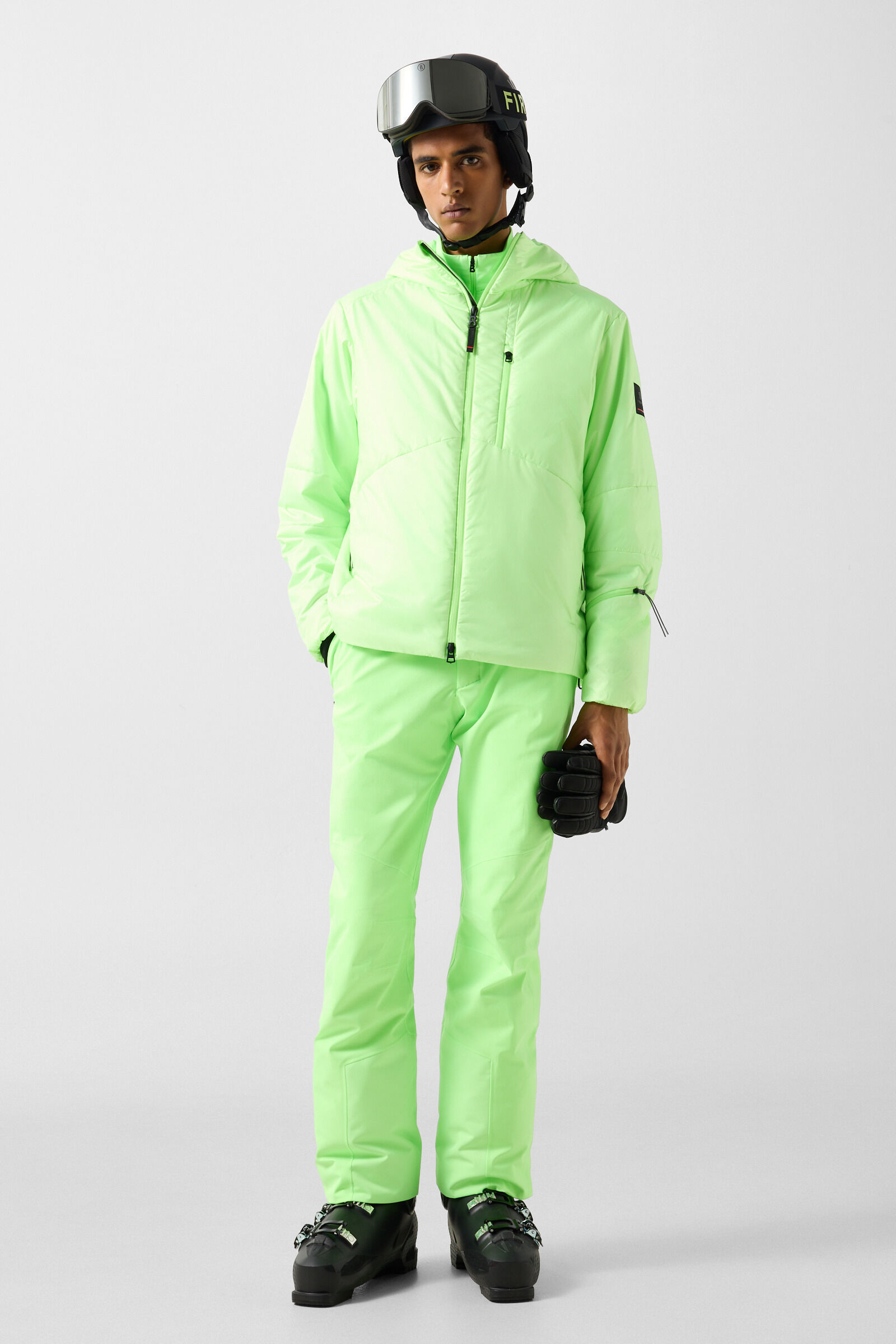 Premi&egrave;re couche Pascal Vert fluo