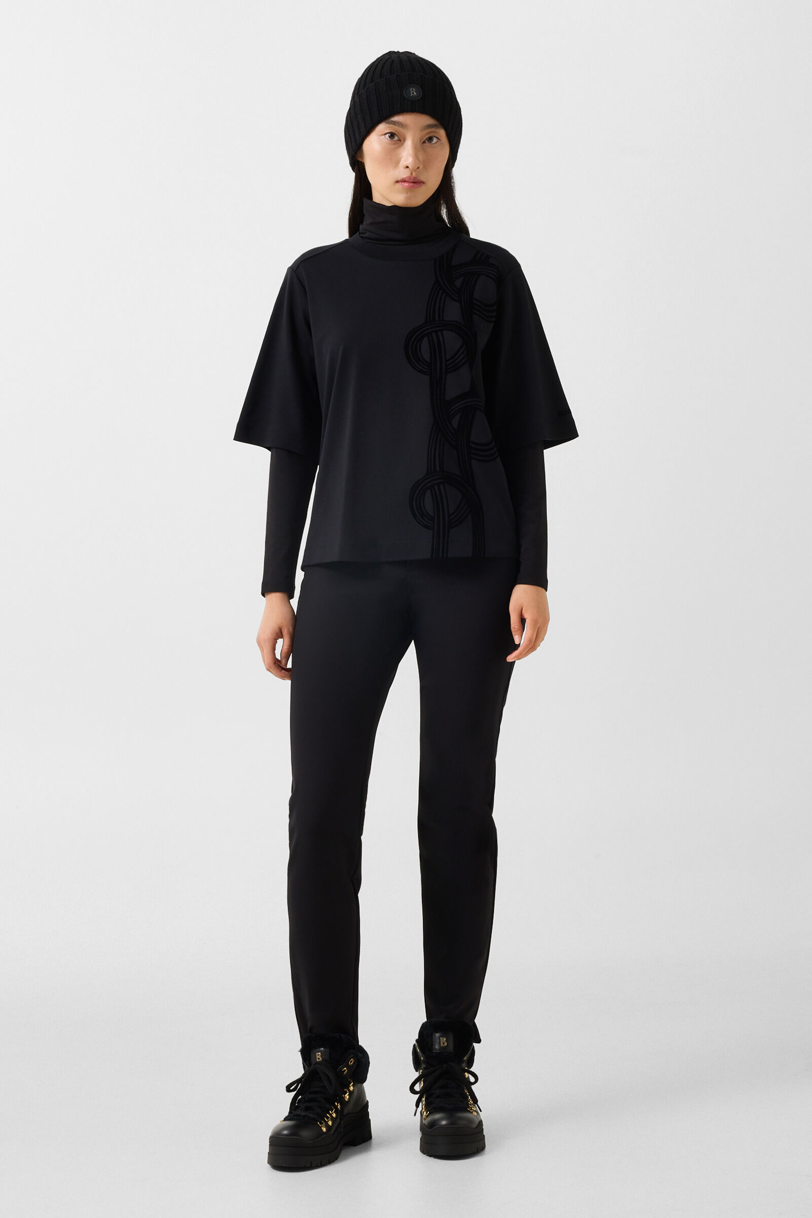 Baumwoll-T-Shirt Dorothy Schwarz