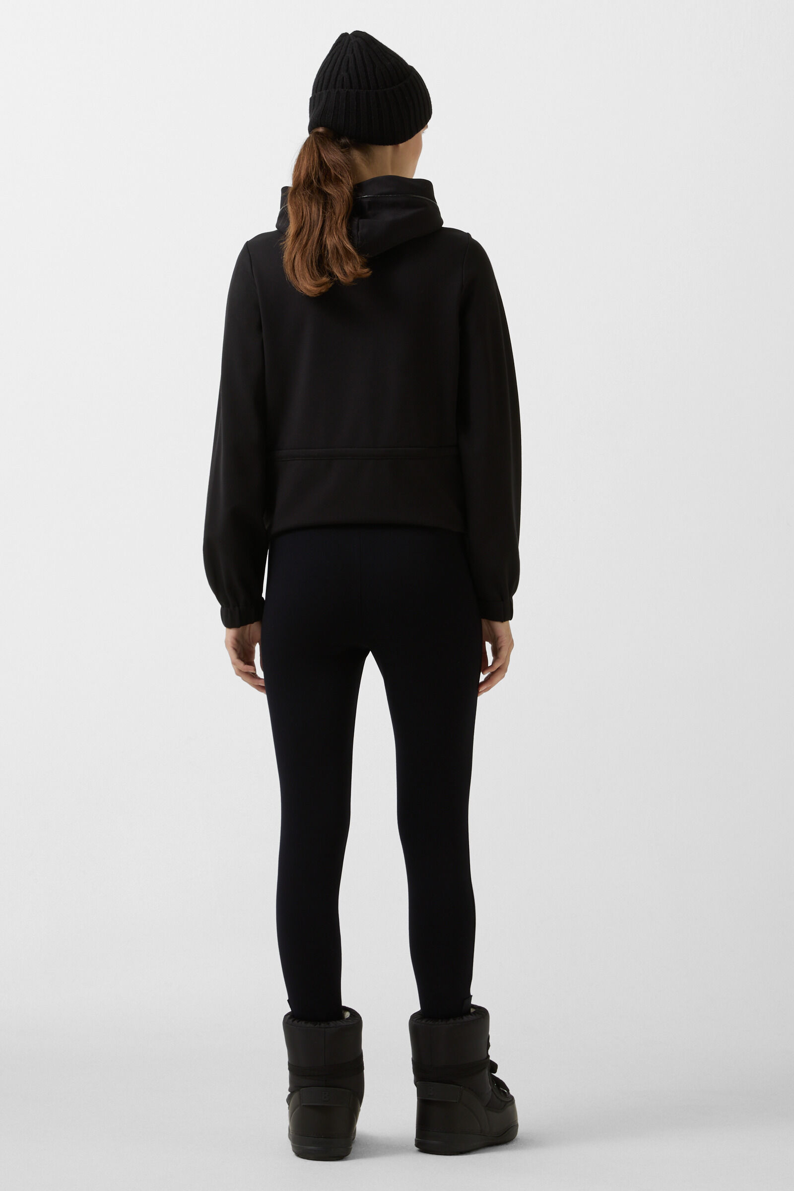 Kaela jersey stirrup trousers Black